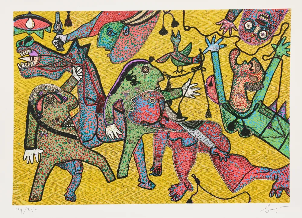 Múltiple Baj - Particolare di Guernica