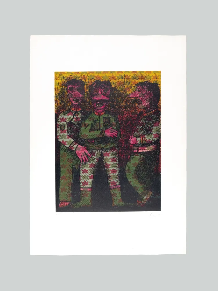 Aguafuerte Y Aguatinta Baj - Personaggi