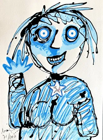 Serigrafía Baj - Personaggio