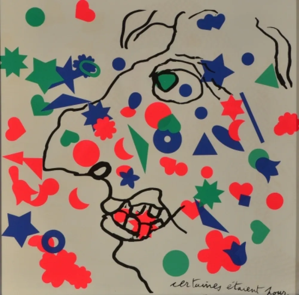 Litografía Baj - Pour ou contre