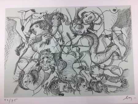 Aguafuerte Baj - Sade in Italy - complete folder ( 8 erotic etchings )