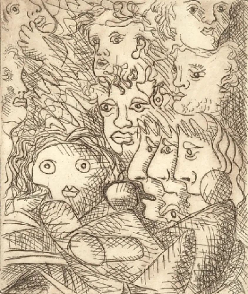 Grabado Baj - Senza titolo