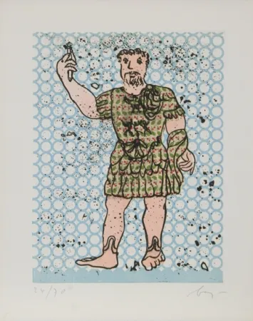 Aguatinta Baj - Sextus Varius Avitus Bassianus Heliogabalus