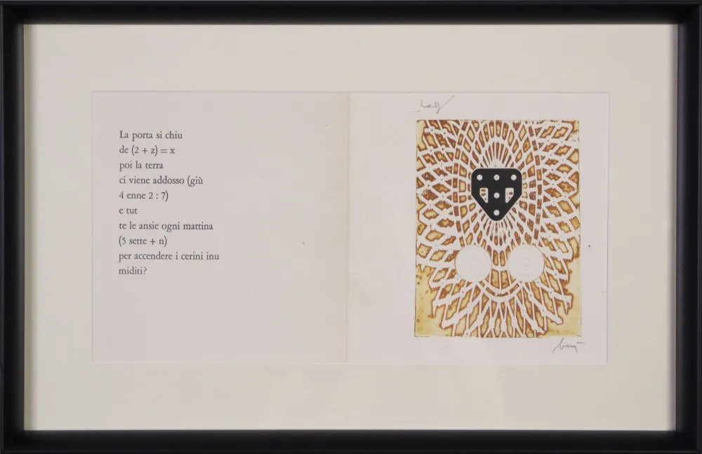 Aguafuerte Baj - Testa