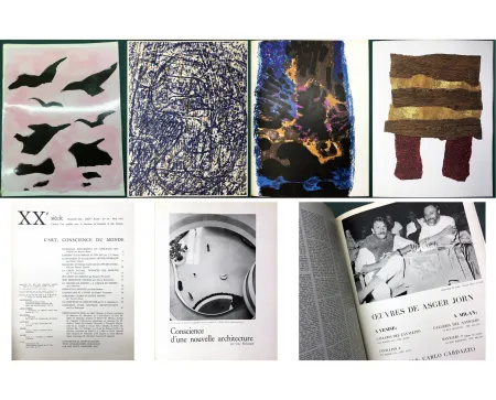 Litografía Baj - XXe SIÈCLE. Nouvelle série. XXIIe Année. N° 20. XX. L'Art Conscience du Monde. Noël 1962 (Baj, Ernst, Manessier)