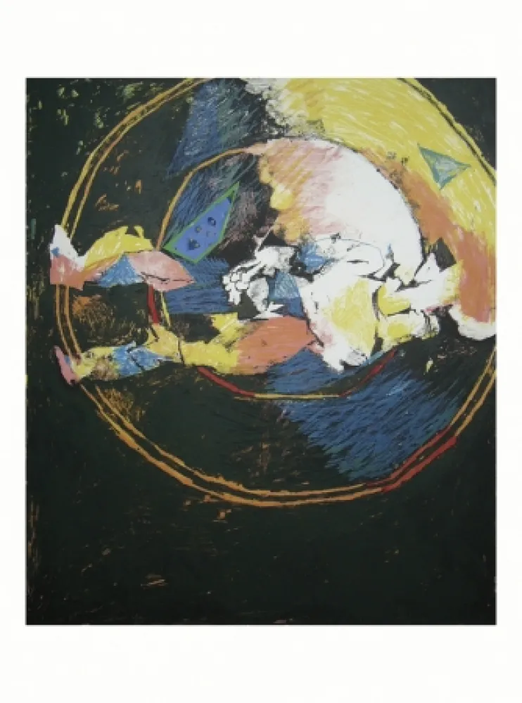 Linograbado Balas - En marge du goût de J. A. Brillat-Savarin II