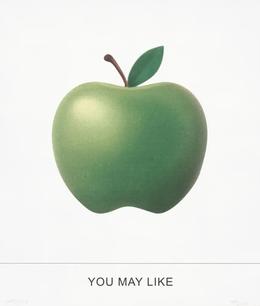 Serigrafía Baldessari - Adam wasn't into it