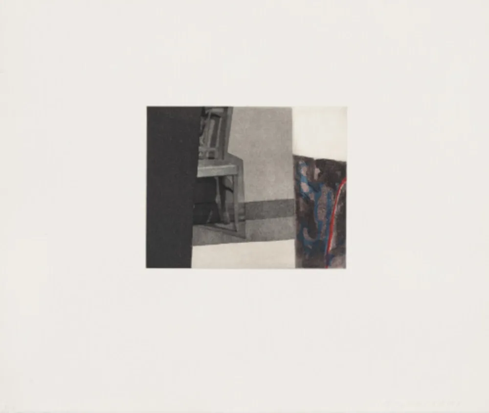 Aguafuerte Y Aguatinta Baldessari - Black Dice 4