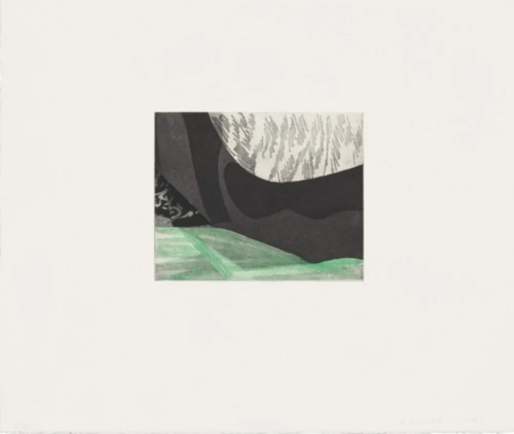 Aguafuerte Y Aguatinta Baldessari - Black Dice 8