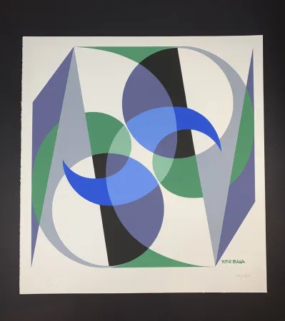 Serigrafía Balla - Equilibrio Spaziale