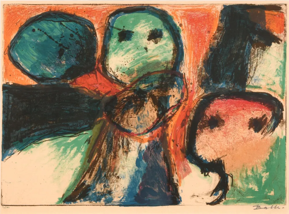 Litografía Balle - Untitled