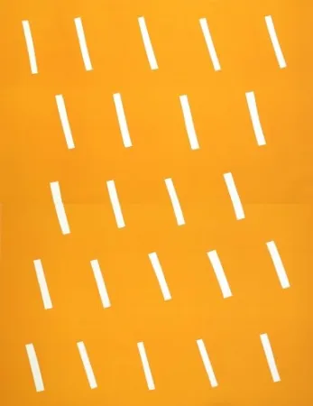 Litografía Ballester Moreno - Lluvia