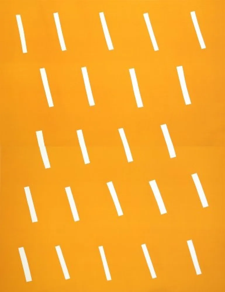 Litografía Ballester Moreno - Lluvia