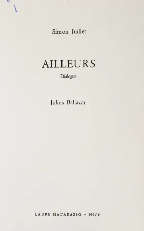 Libro Ilustrado Baltazar - Ailleurs