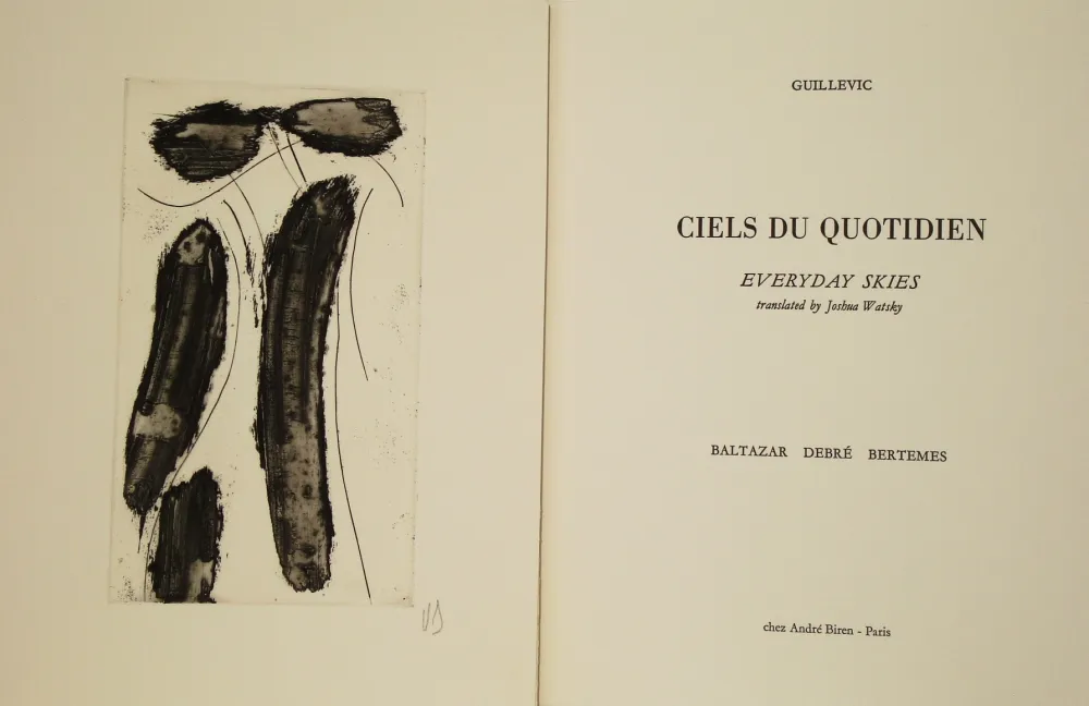 Libro Ilustrado Baltazar - Ciels du quotidien