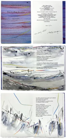 Libro Ilustrado Baltazar - DANS LE VILLAGE DES MÈRES. Trois peintures originales (2009)