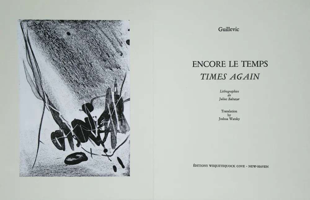 Libro Ilustrado Baltazar - Encore le temps