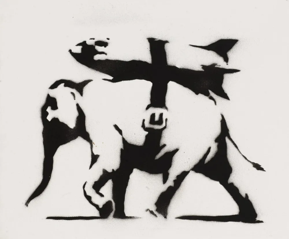 Múltiple Banksy - Heavy Weaponry