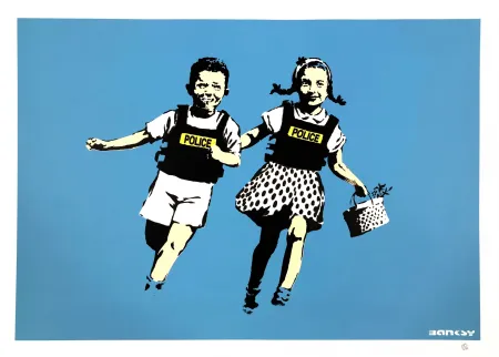 Serigrafía Banksy - JACK AND JILL