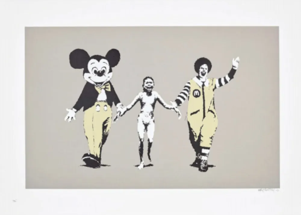 Serigrafía Banksy - Napalm