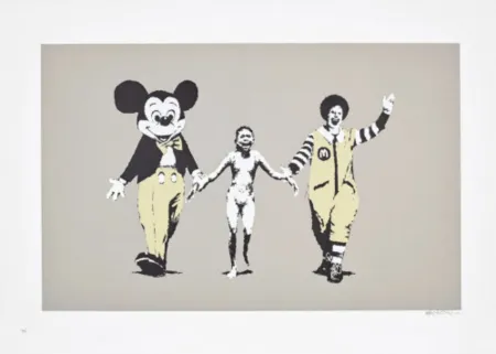 Serigrafía Banksy - Napalm