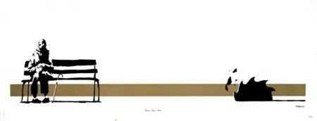 Serigrafía Banksy - Super Mare