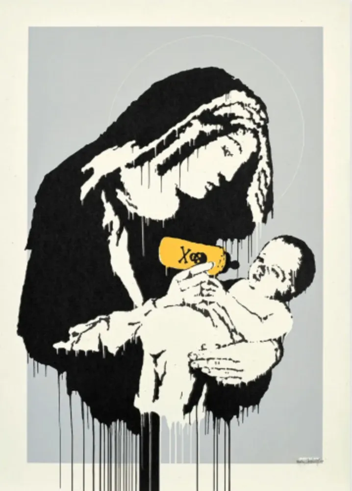 Serigrafía Banksy - Toxic Mary