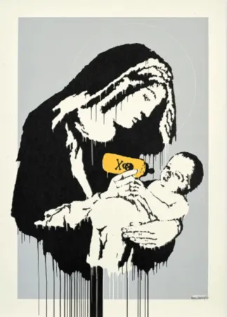 Serigrafía Banksy - Toxic Mary