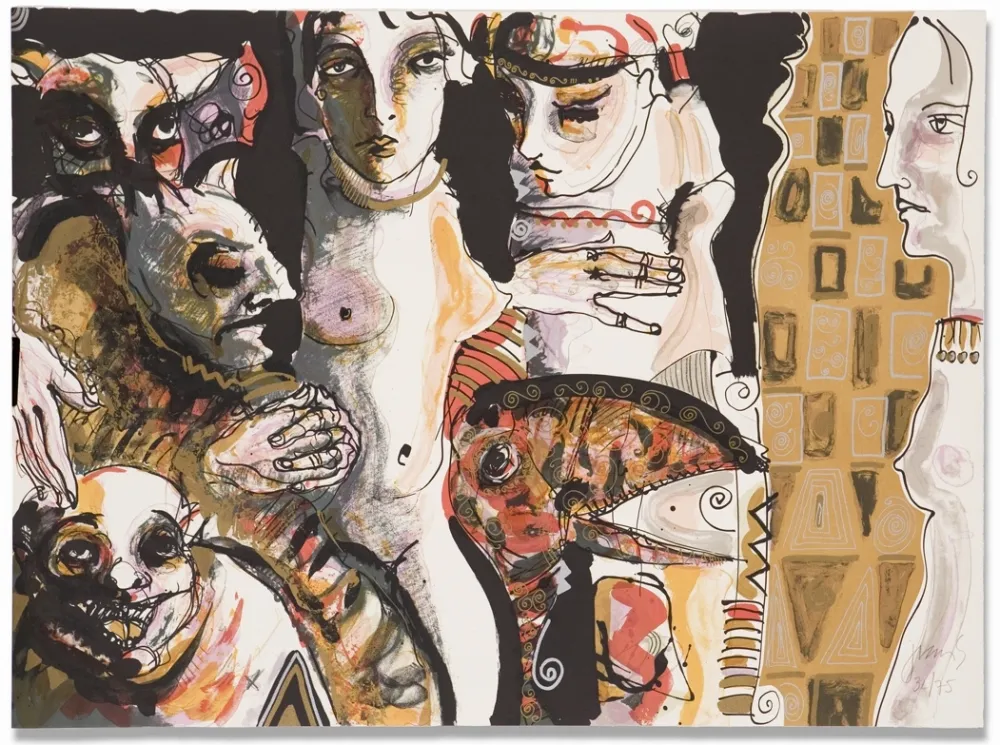 Litografía Barbera - Conspiracion