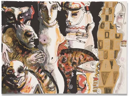 Litografía Barbera - Conspiracion