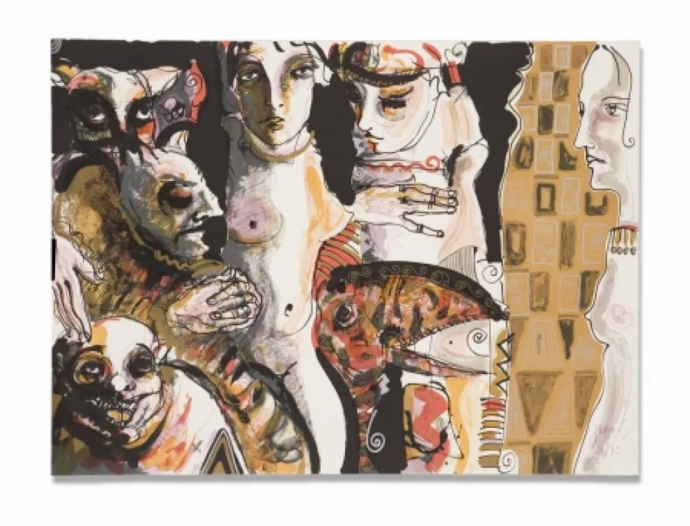 Litografía Barbera - Conspiracion