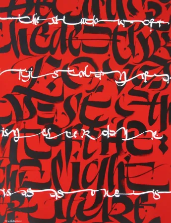 Serigrafía Barcellona - Shadows of Tomorrow