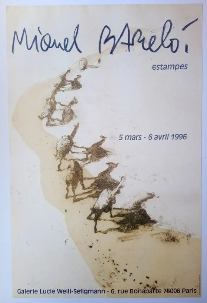 Cartel Barcelo - Estampes