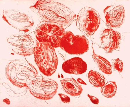 Aguafuerte Y Aguatinta Barcelo - Lanzarote 10