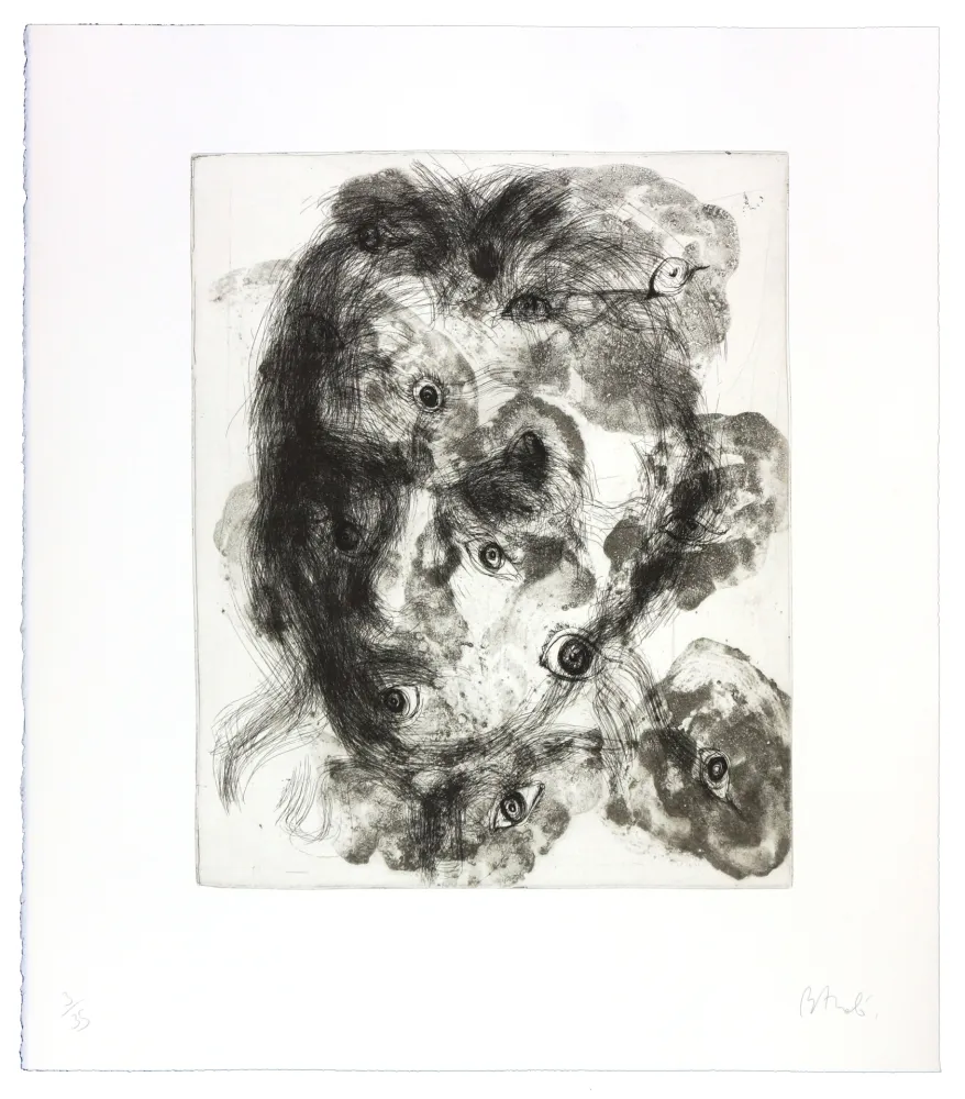 Grabado Barcelo - Lanzarote