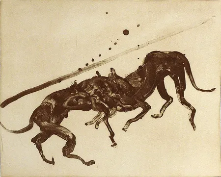 Aguafuerte Y Aguatinta Barcelo - Lanzarote 2