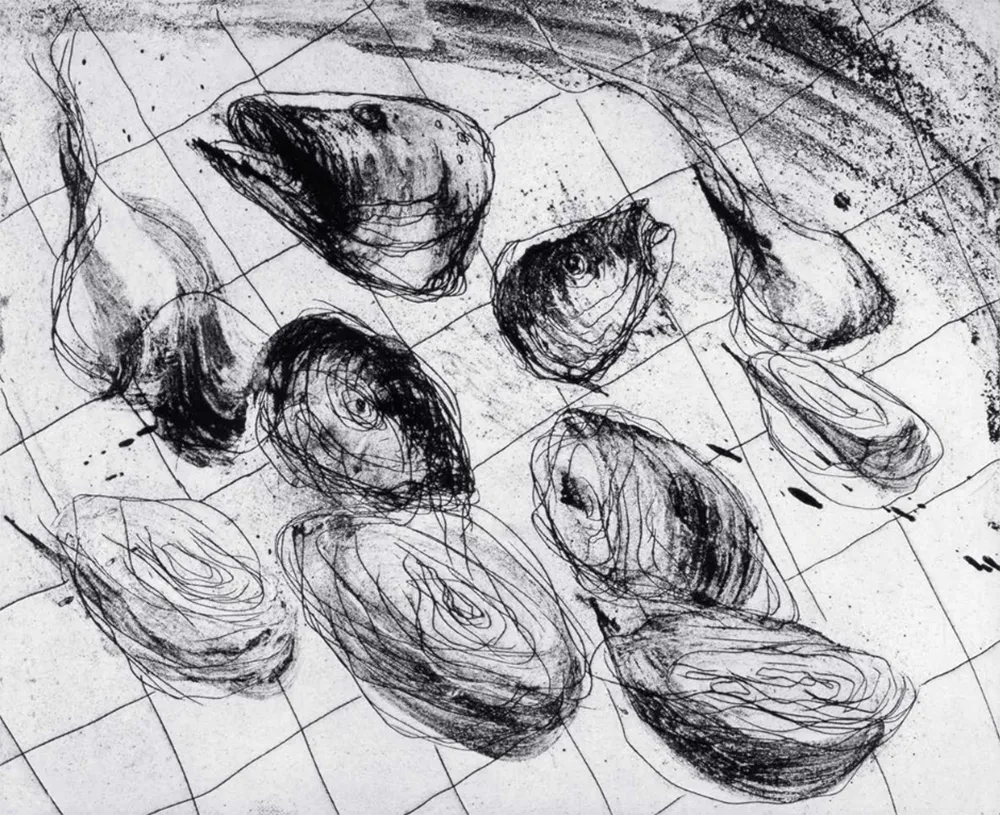 Aguafuerte Y Aguatinta Barcelo - Lanzarote 21