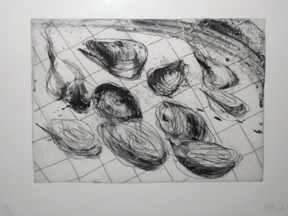 Aguafuerte Y Aguatinta Barcelo - Lanzarote 21