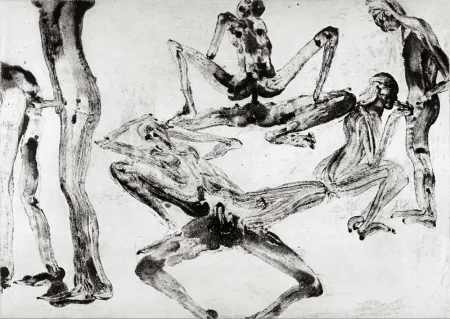 Aguafuerte Y Aguatinta Barcelo -  Lanzarote 27 