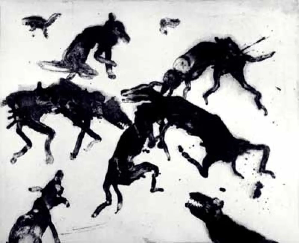 Aguatinta Barcelo - Lanzarote 4