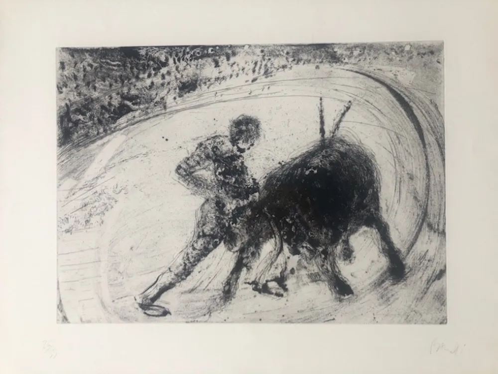 Aguafuerte Y Aguatinta Barcelo - Lanzarote 51