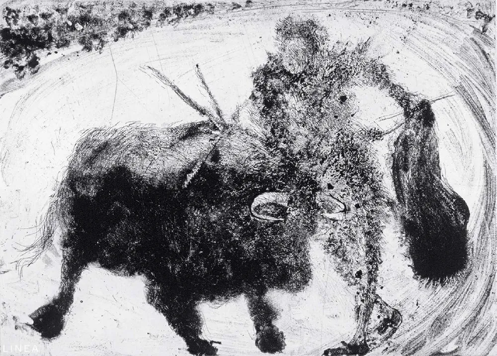 Aguatinta Barcelo - Lanzarote 53