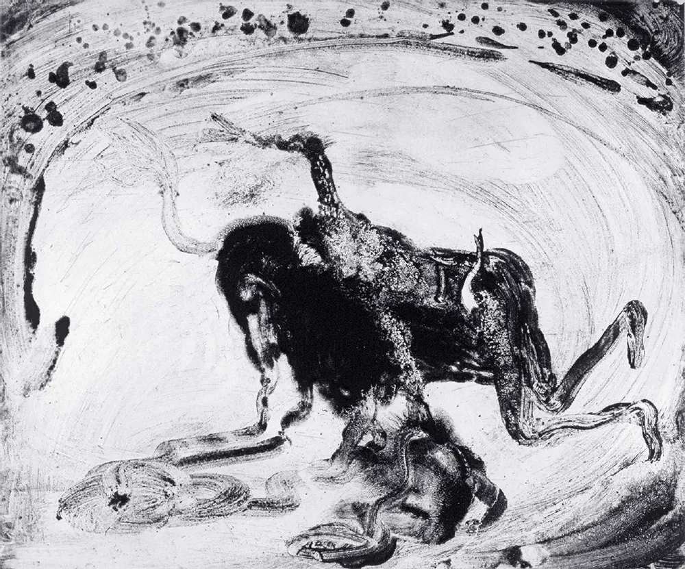 Aguatinta Barcelo - Lanzarote 55