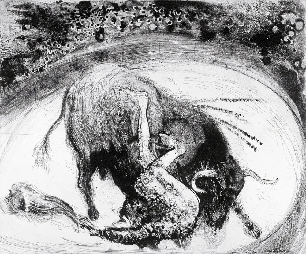 Aguafuerte Y Aguatinta Barcelo - Lanzarote 57