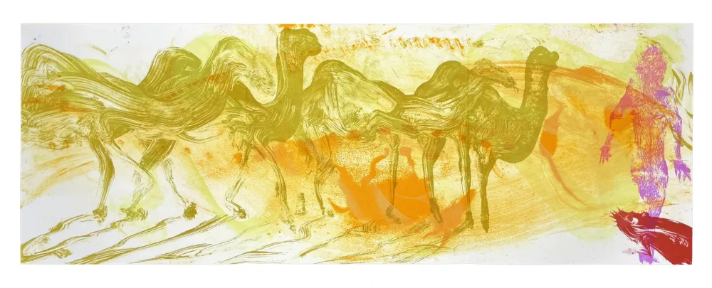 Litografía Barcelo - Le Dromadaire / La Souris