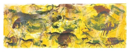 Litografía Barcelo - Le Lion / La Puce