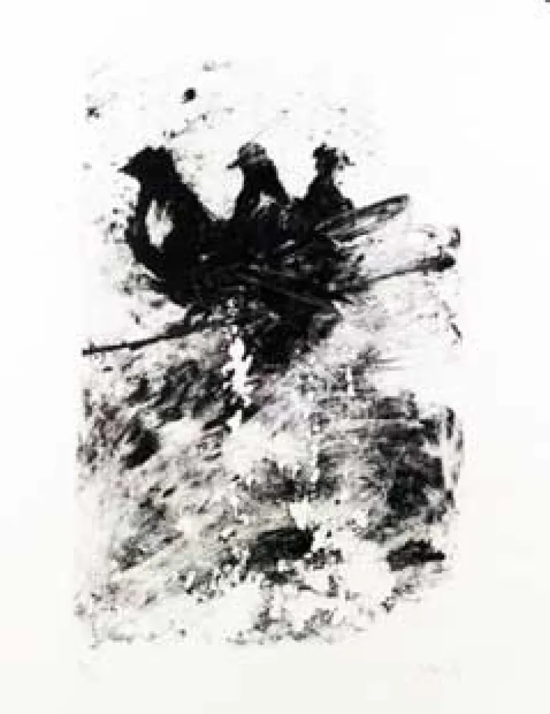 Litografía Barcelo - Les pigeons