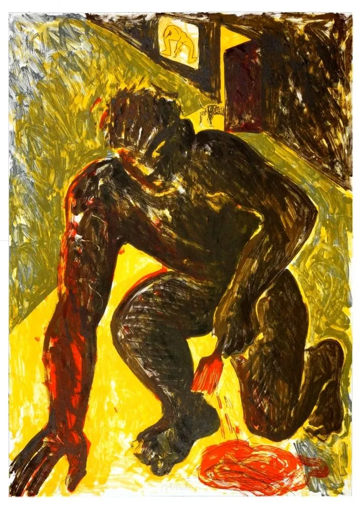 Litografía Barcelo - Sans titre