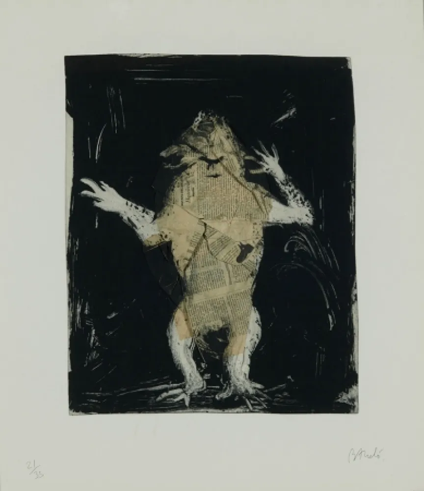 Aguatinta Barcelo - Serie Lanzarote 17