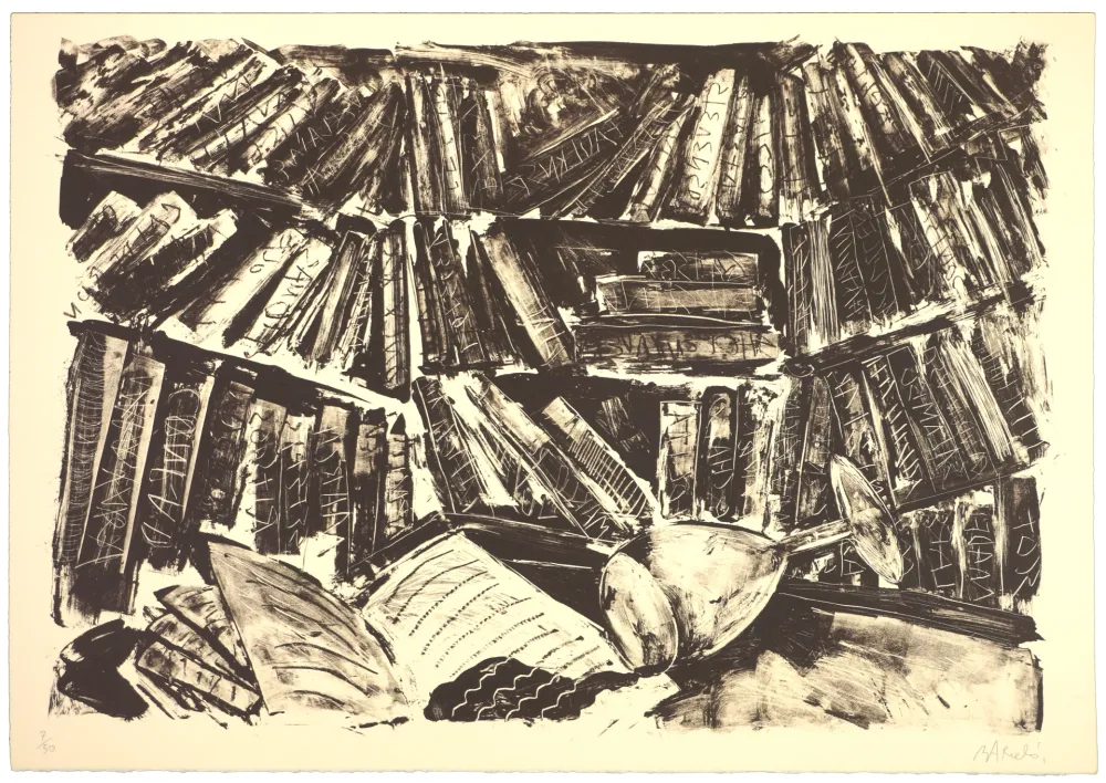 Litografía Barcelo - Sin Título I